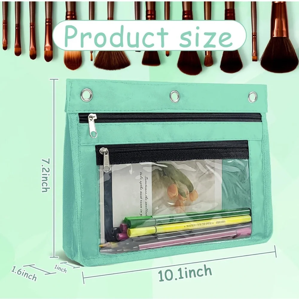 Source Unknown Mint Green Pencil Case